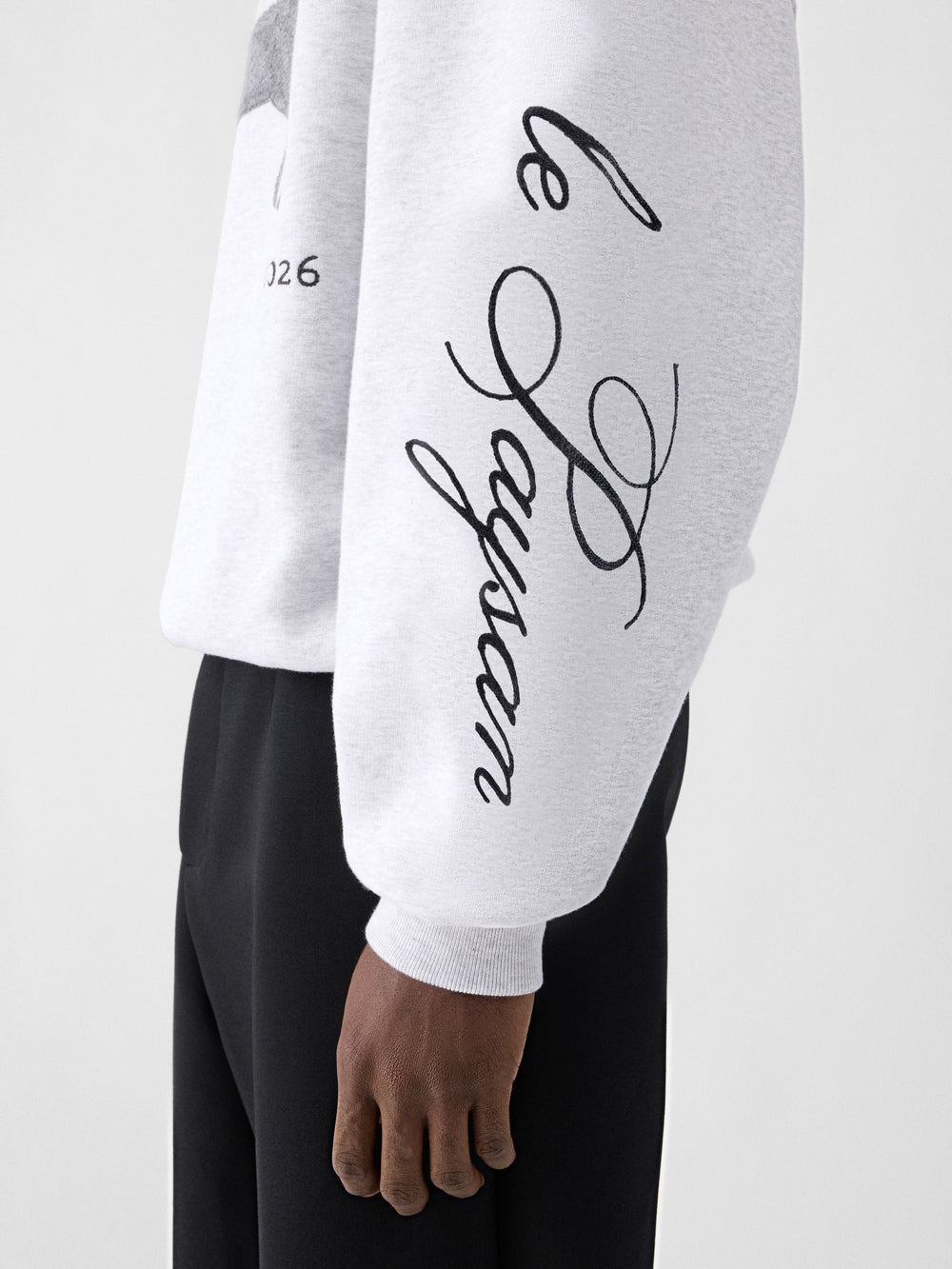 JACQUEMUS - The Âne sweatshirt Gris - Lothaire