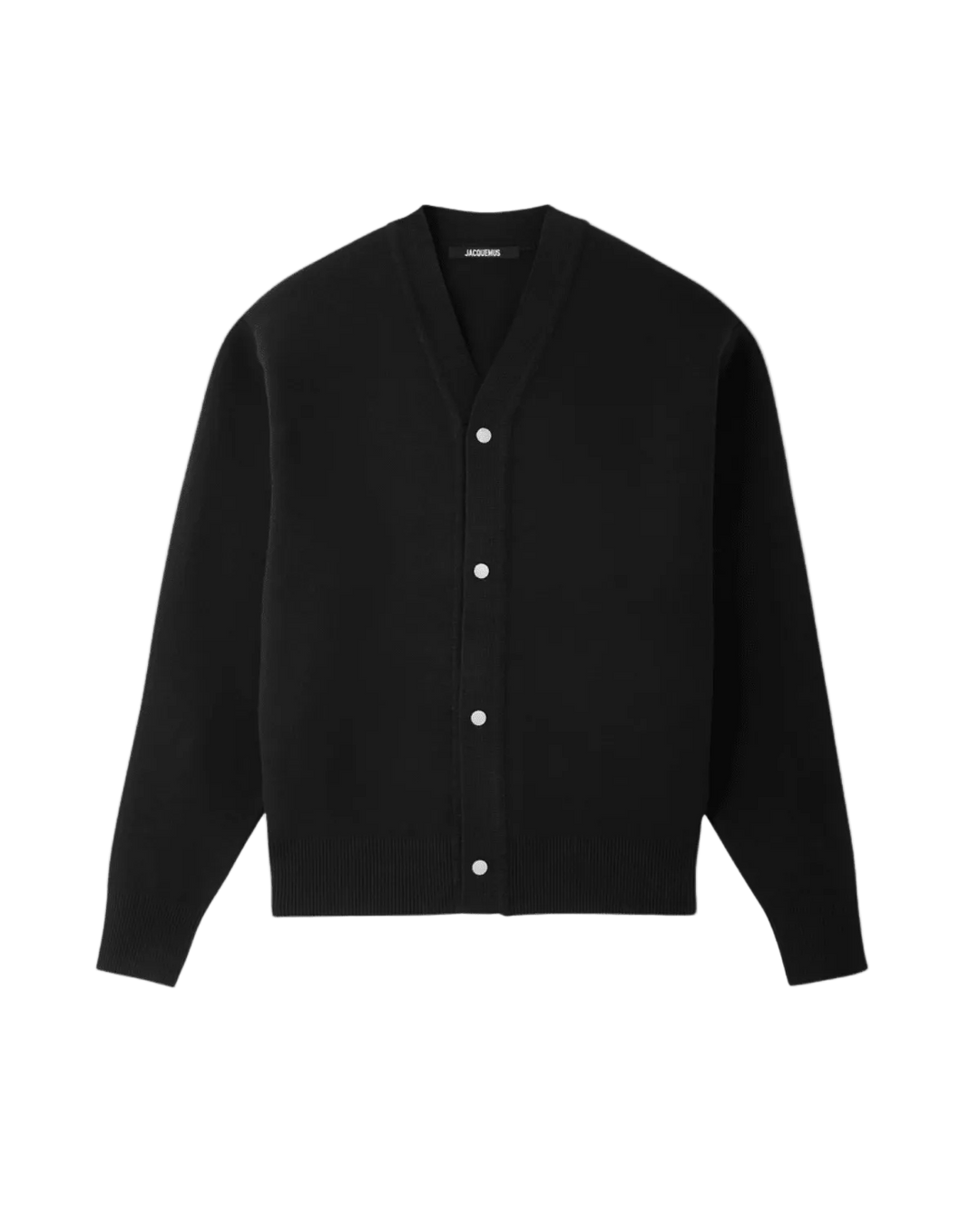 JACQUEMUS - The Doppio cardigan Noir - Lothaire