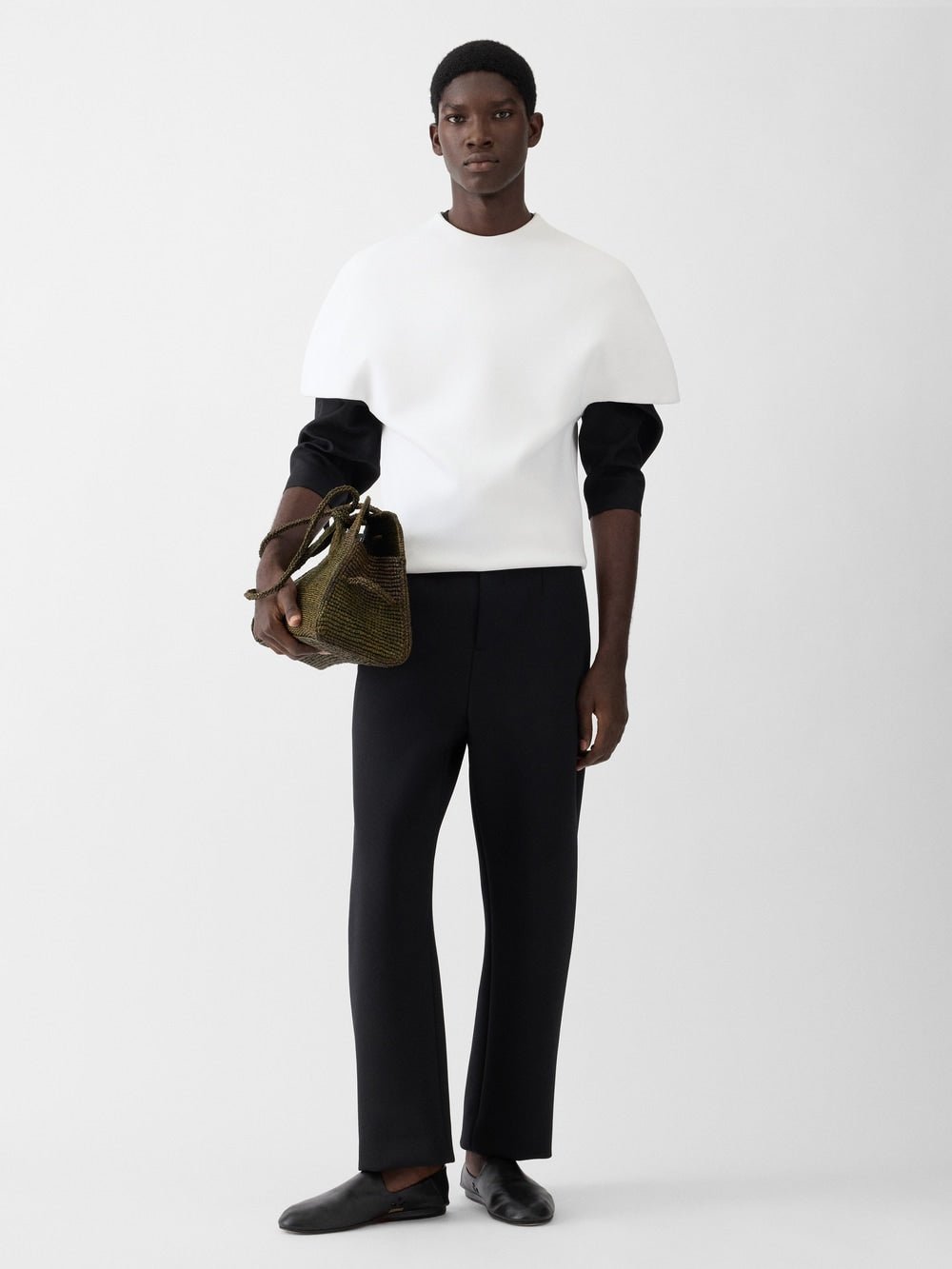 JACQUEMUS - The Gardian pants Noir - Lothaire