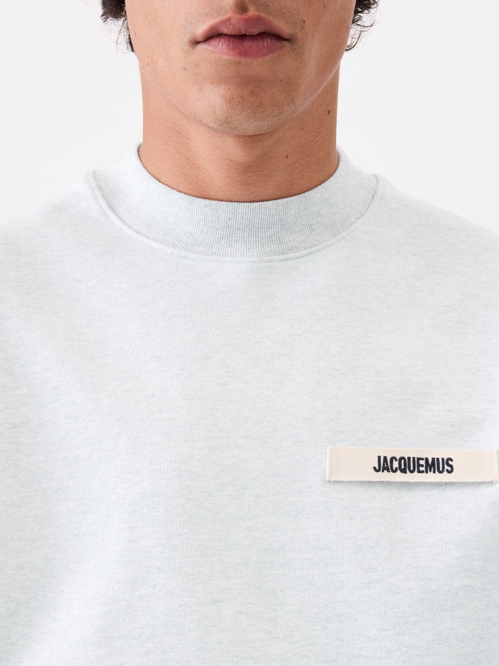 JACQUEMUS - The Gros Grain sweatshirt Gris clair - Lothaire