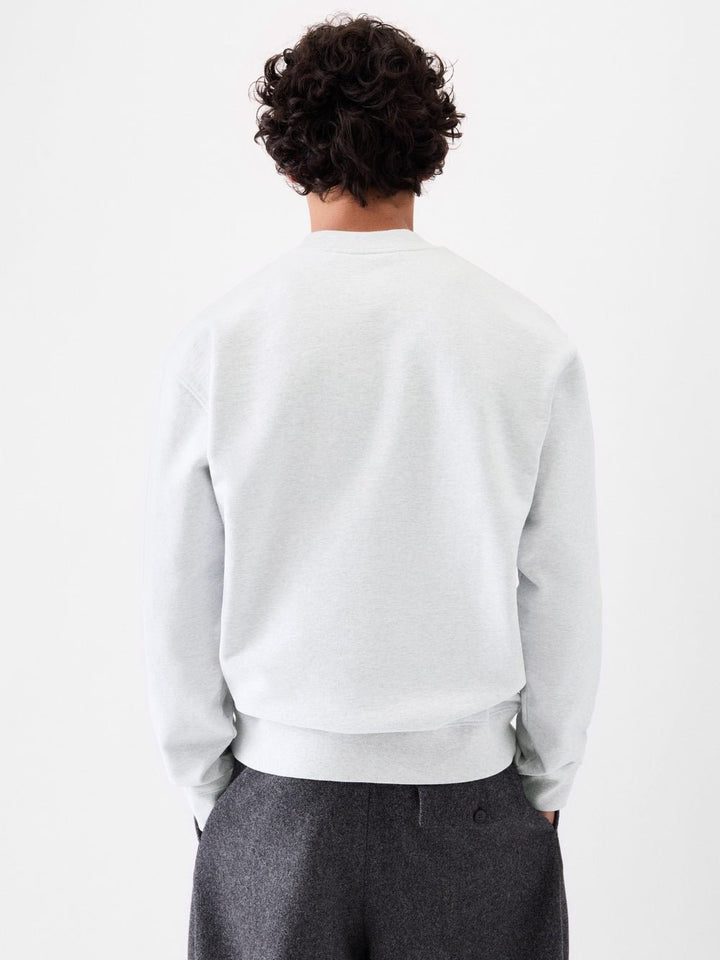 JACQUEMUS - The Gros Grain sweatshirt Gris clair - Lothaire