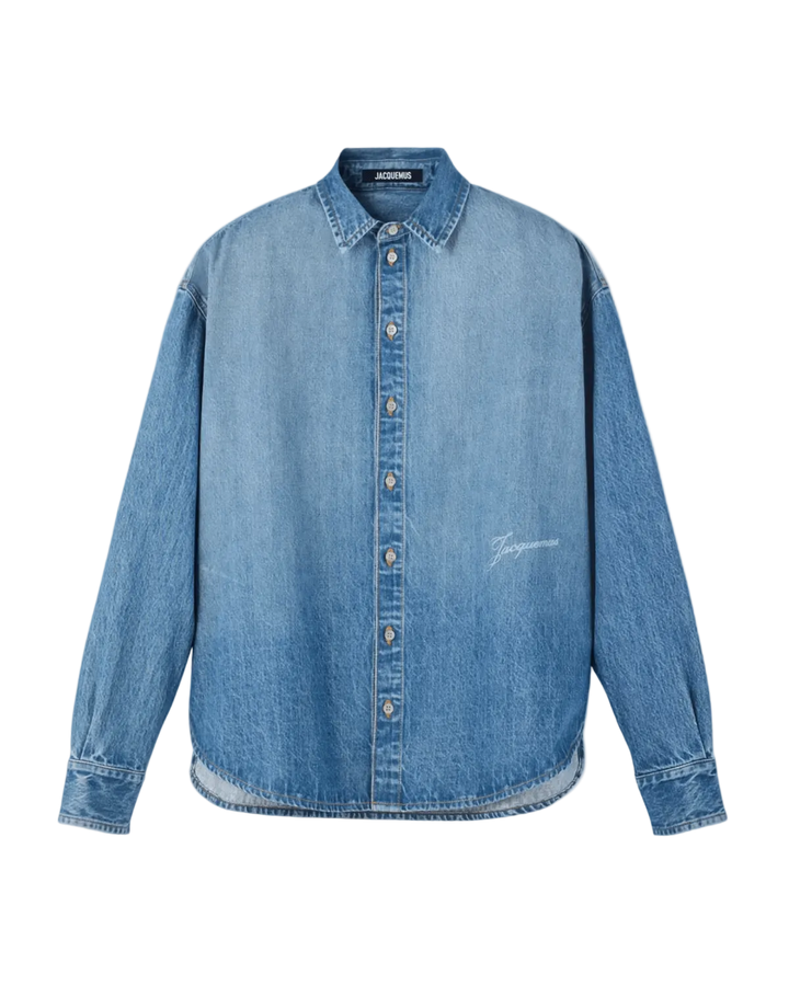 JACQUEMUS - The Simon de - Nîmes denim shirt Bleu tabac - Lothaire