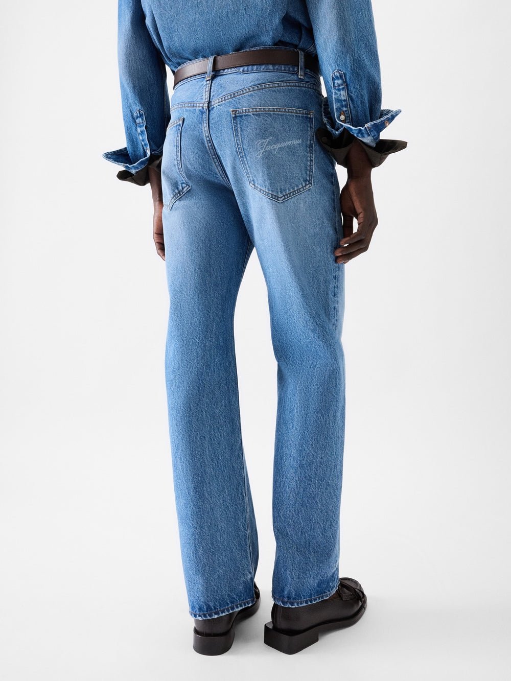 JACQUEMUS - The Straight De - Nîmes Denim Pants Bleu tabac - Lothaire