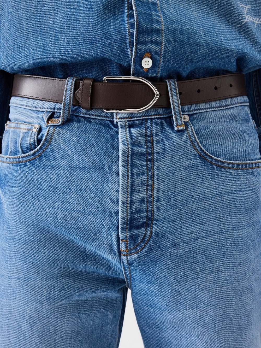 JACQUEMUS - The Straight De - Nîmes Denim Pants Bleu tabac - Lothaire