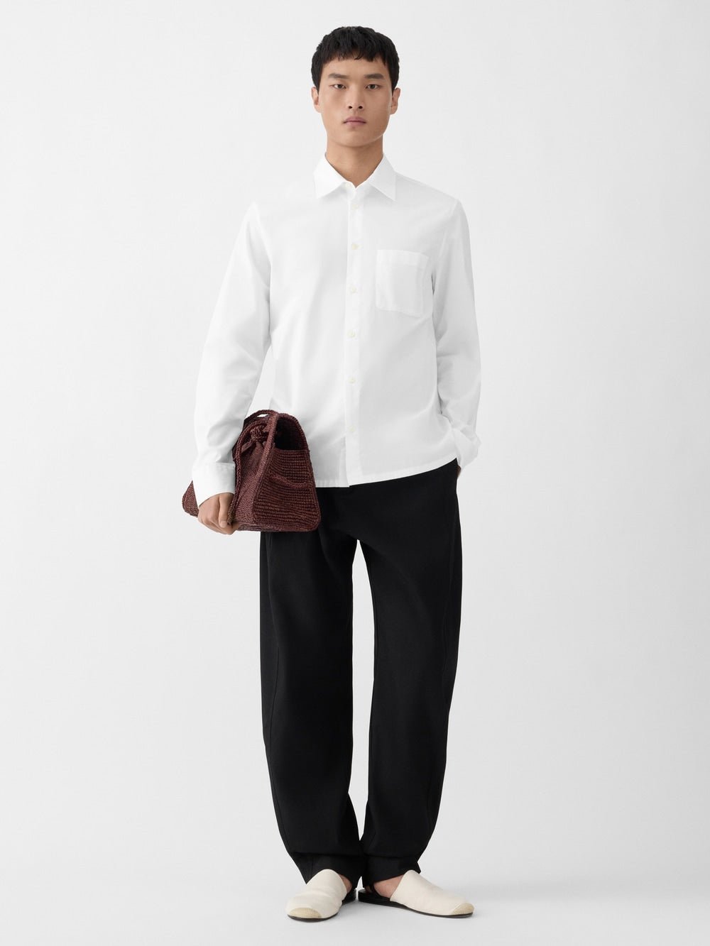 JACQUEMUS - The suit shirt Blanc - Lothaire