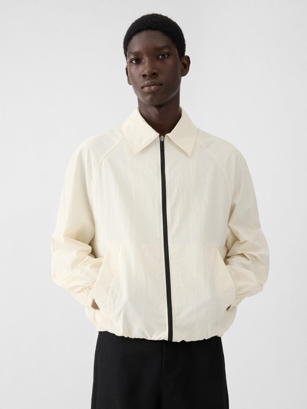 JACQUEMUS - The windbreaker Blanc - Lothaire