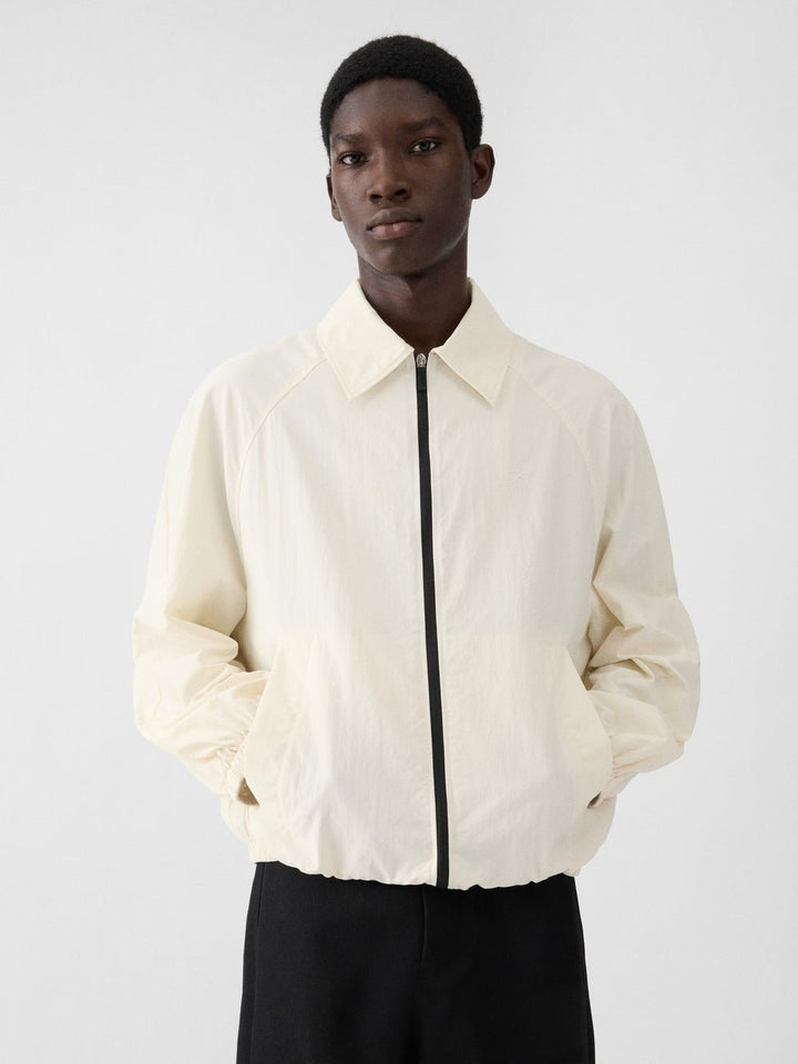 JACQUEMUS - The windbreaker Blanc - Lothaire