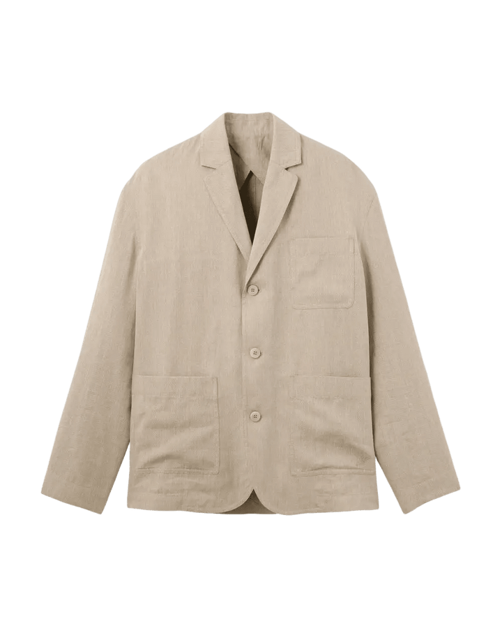 JACQUEMUS - Veste déstructurée PASTRO en lin Beige - Lothaire