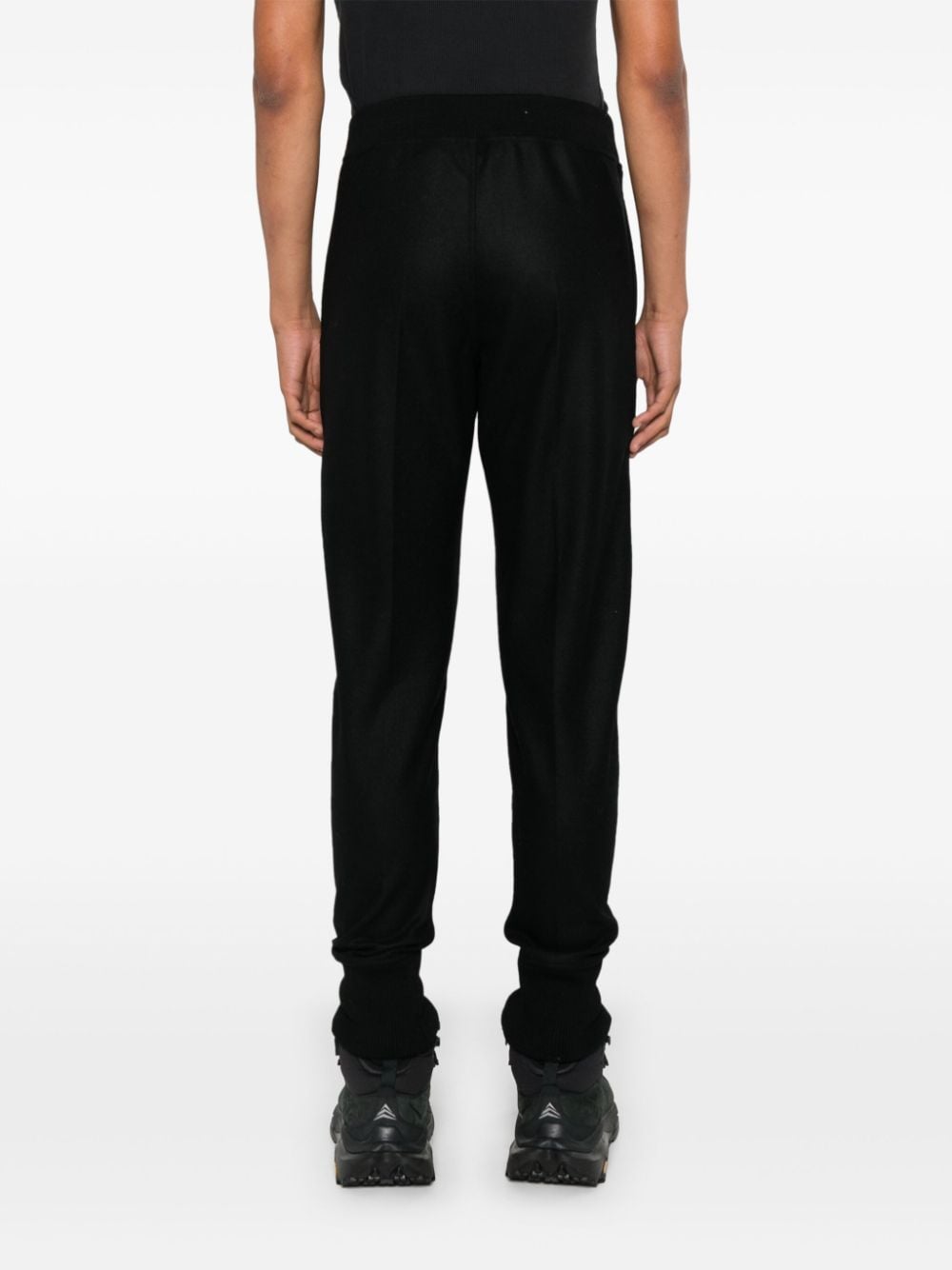 JIL SANDER - pantalon de jogging en laine noir - Lothaire