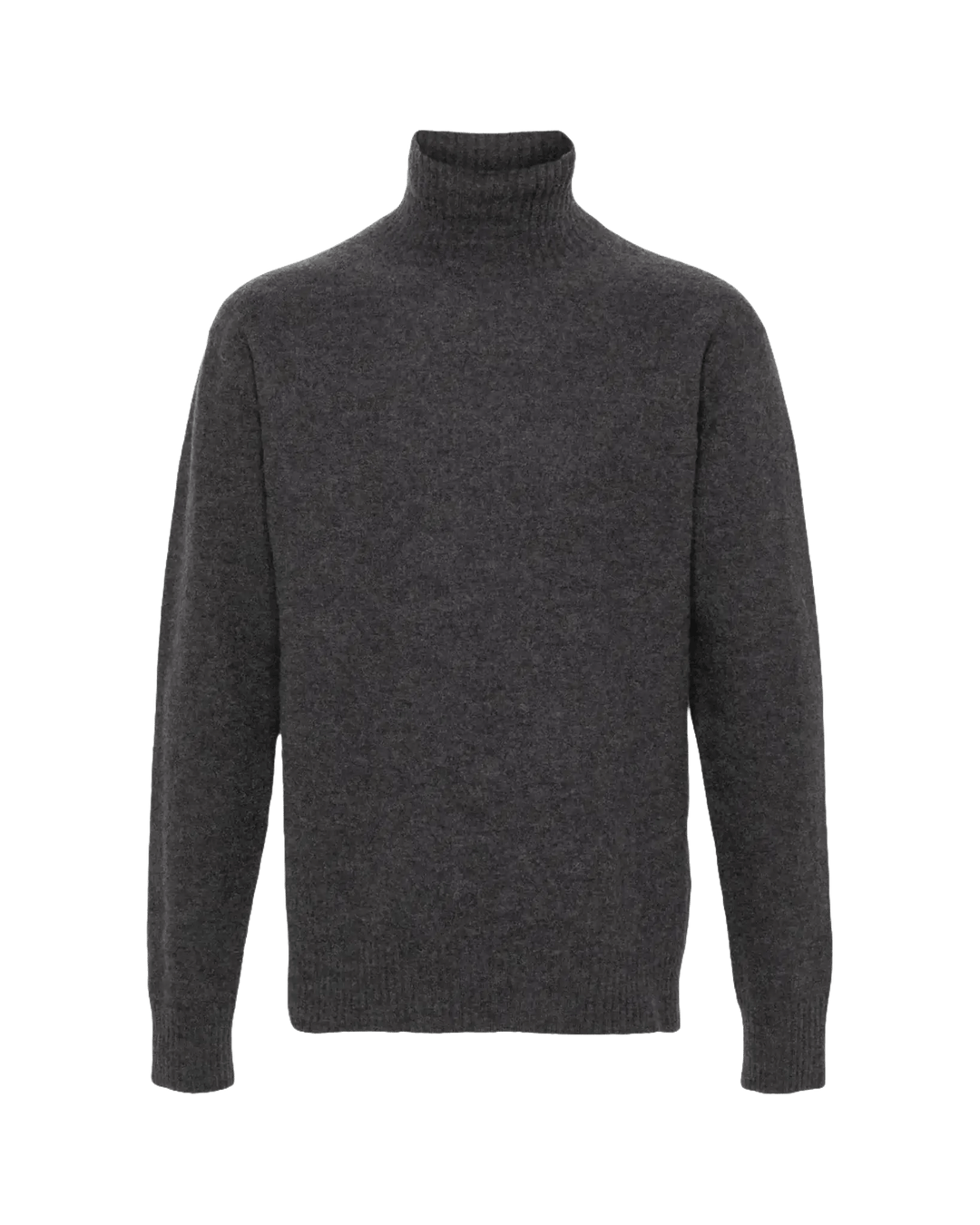JIL SANDER - Pull à col montant gris - Lothaire