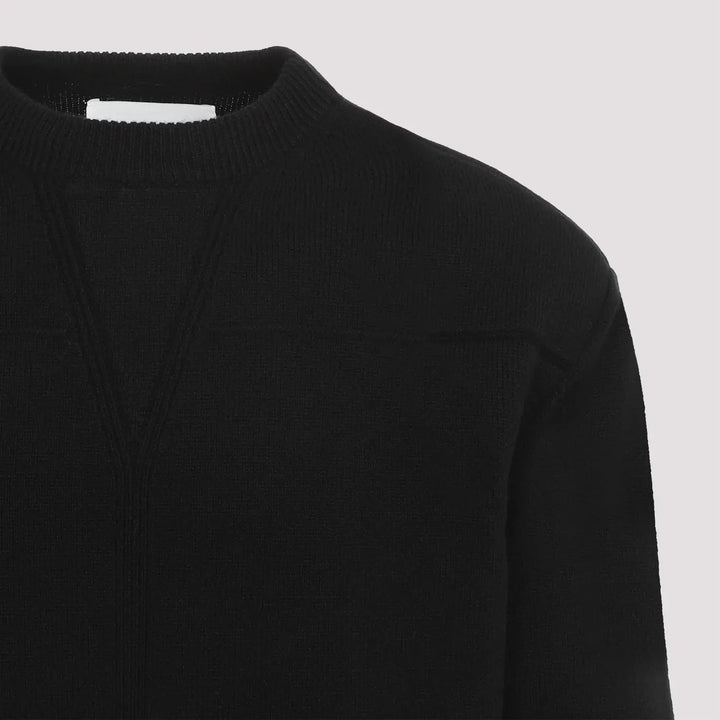JIL SANDER - Pull Melton en laine Noir - Lothaire