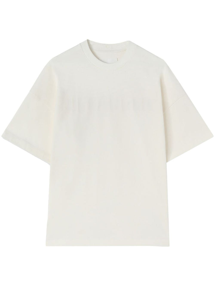 JIL SANDER - t-shirt à logo imprimé BLANC - Lothaire