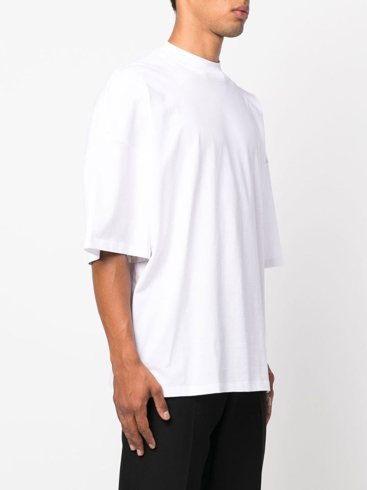 JIL SANDER - t-shirt en coton à manches courtes blanc - Lothaire