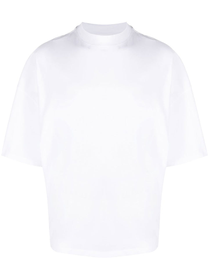 JIL SANDER - t-shirt en coton à manches courtes blanc - Lothaire