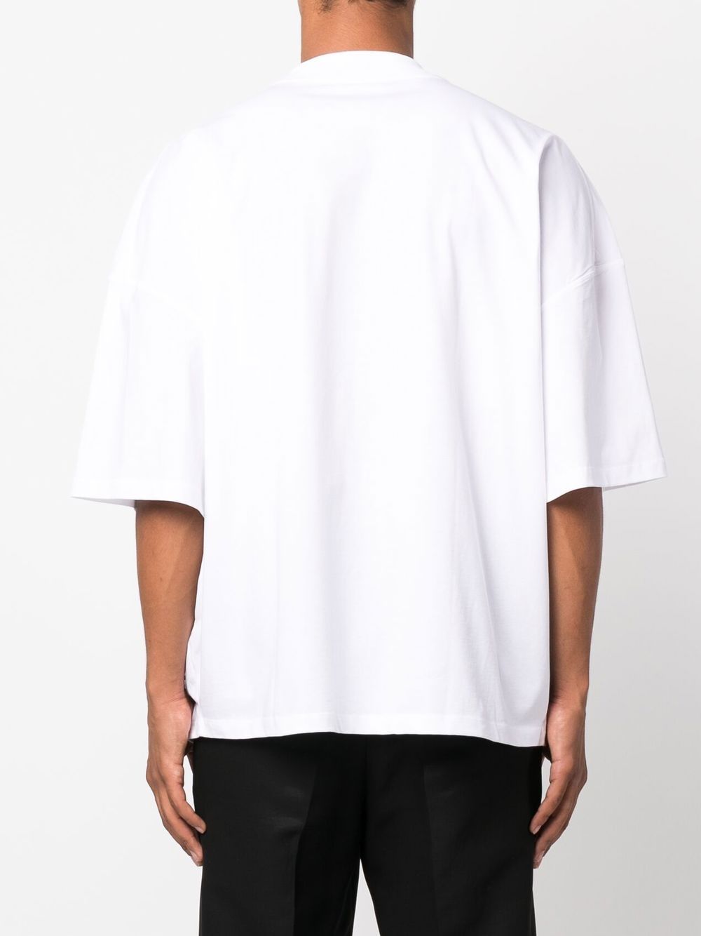 JIL SANDER - t-shirt en coton à manches courtes blanc - Lothaire