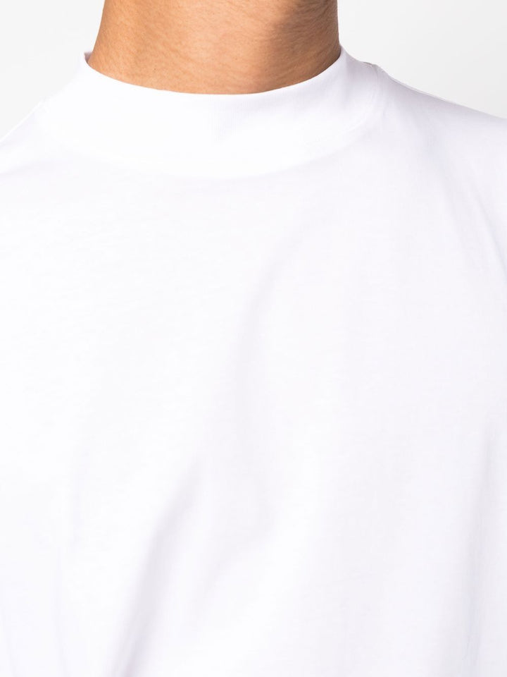 JIL SANDER - t-shirt en coton à manches courtes blanc - Lothaire