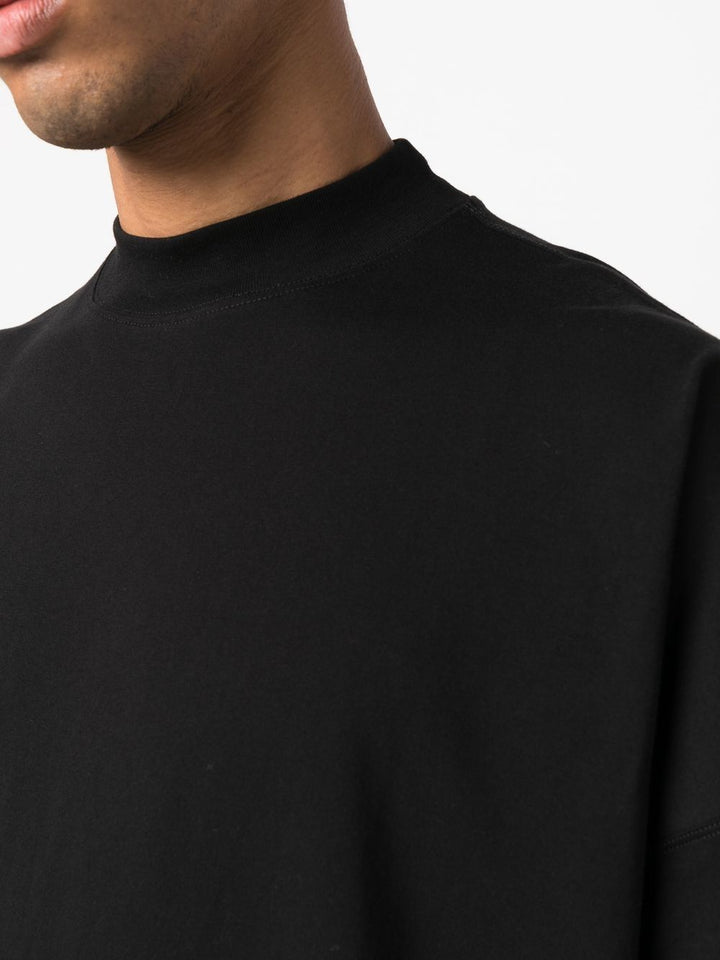 JIL SANDER - t-shirt en coton à manches courtes noir - Lothaire