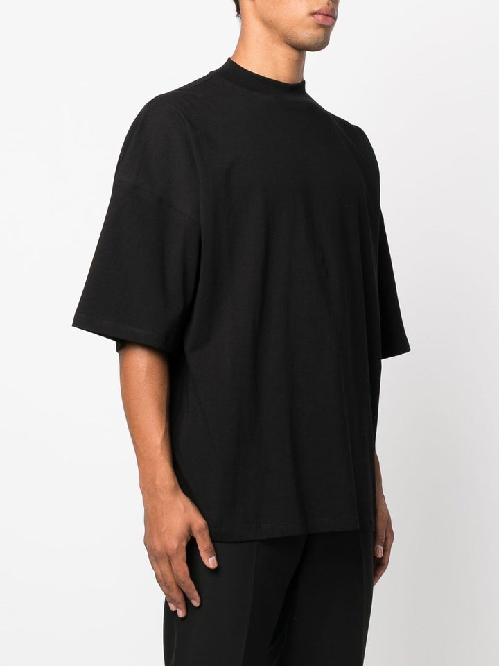 JIL SANDER - t-shirt en coton à manches courtes noir - Lothaire