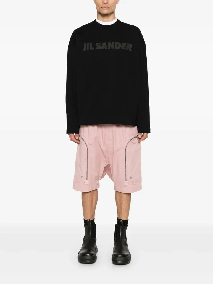 JIL SANDER - T-shirt manches longues logo noir - Lothaire