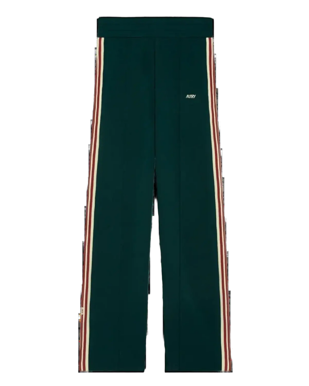 AUTRY - Pantalon jogger en maille de viscose Vert