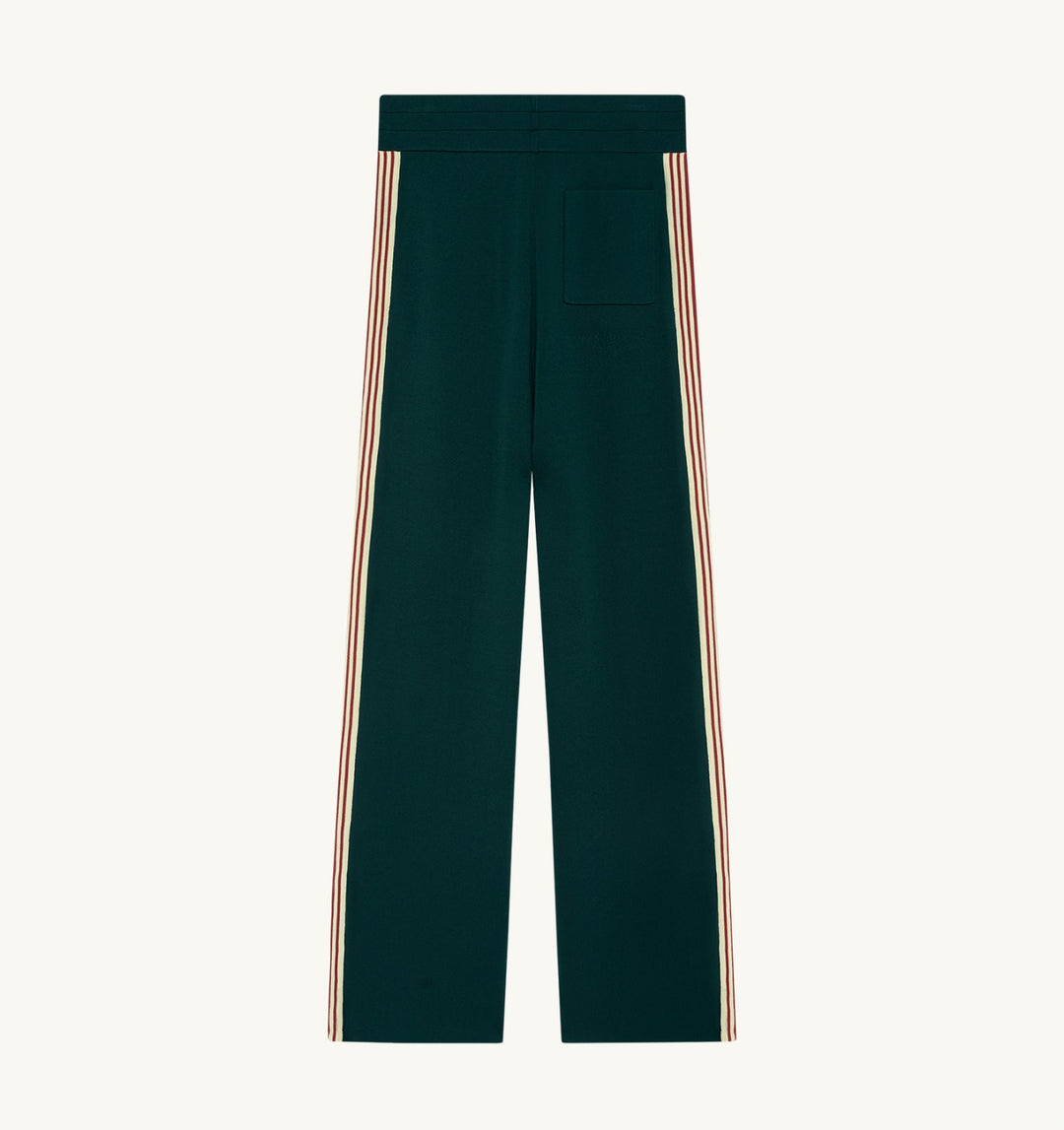 AUTRY - Pantalon jogger en maille de viscose Vert