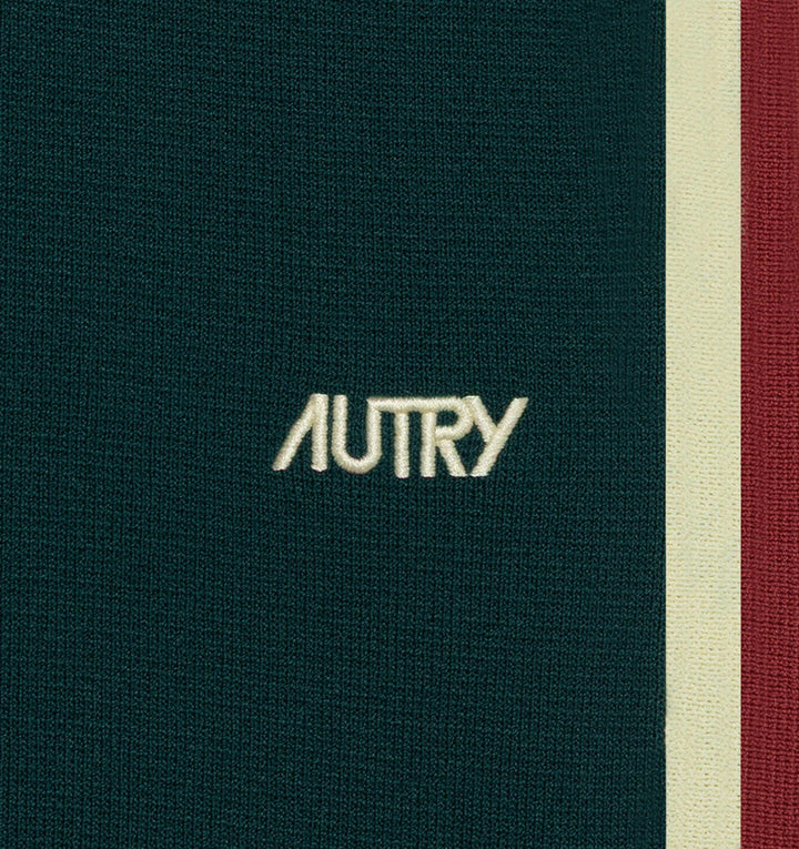 AUTRY - Pantalon jogger en maille de viscose Vert