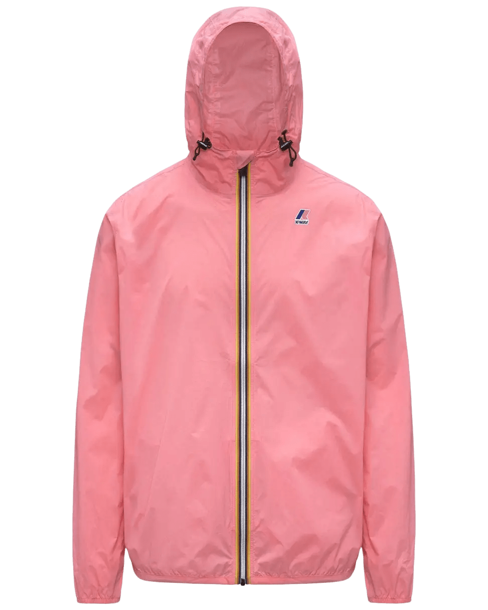 K - Way - LE VRAI 4.0 CLAUDE Coupe - vent imperméable unisexe Rose géranium - Lothaire