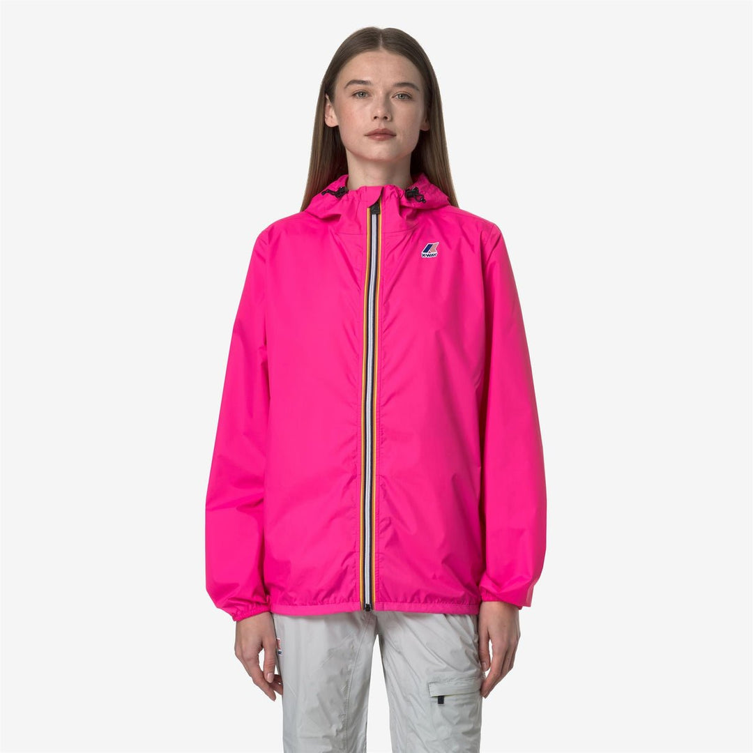 K - Way - LE VRAI 4.0 CLAUDE Coupe - vent imperméable unisexe Rose intense - Lothaire