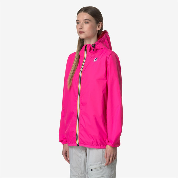 K - Way - LE VRAI 4.0 CLAUDE Coupe - vent imperméable unisexe Rose intense - Lothaire