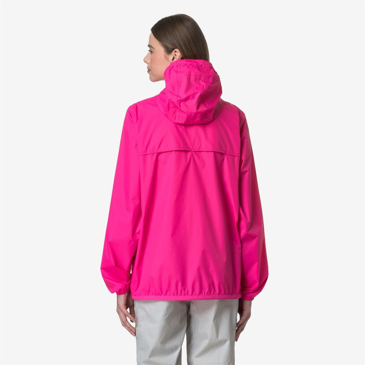 K - Way - LE VRAI 4.0 CLAUDE Coupe - vent imperméable unisexe Rose intense - Lothaire