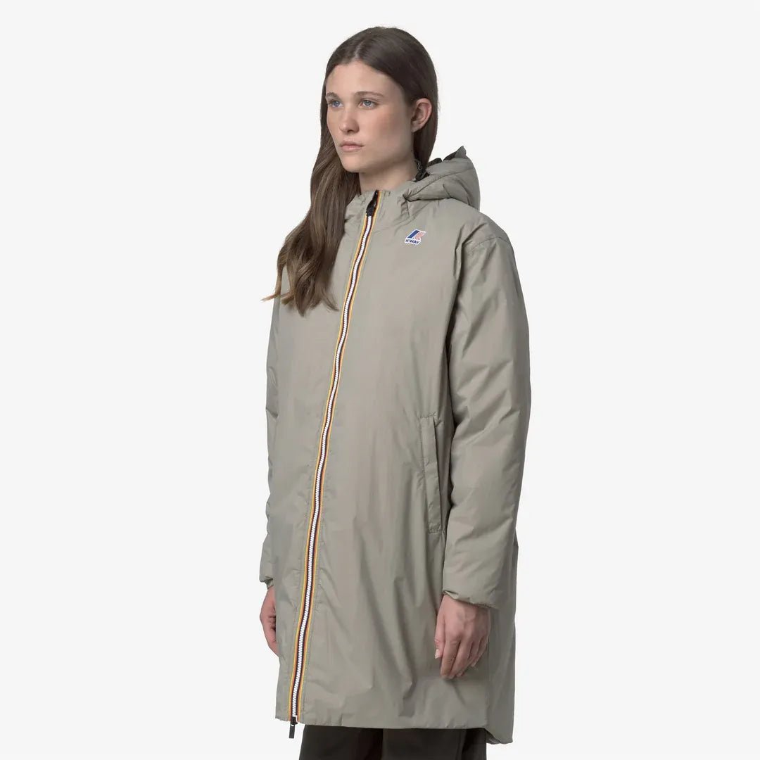 K - WAY - Le Vrai 4.0 Eiffel East Orsetto Green Oak hiver 2025 - Lothaire