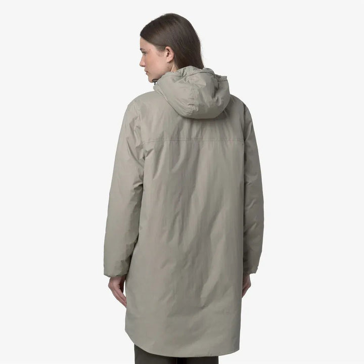 K - WAY - Le Vrai 4.0 Eiffel East Orsetto Green Oak hiver 2025 - Lothaire