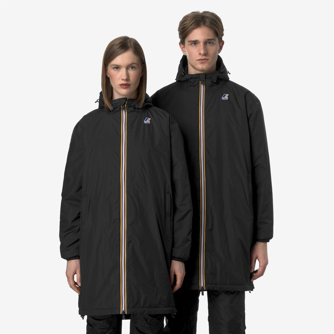 K - WAY - Le Vrai 4.0 Eiffel East Warm Black Pure - Lothaire