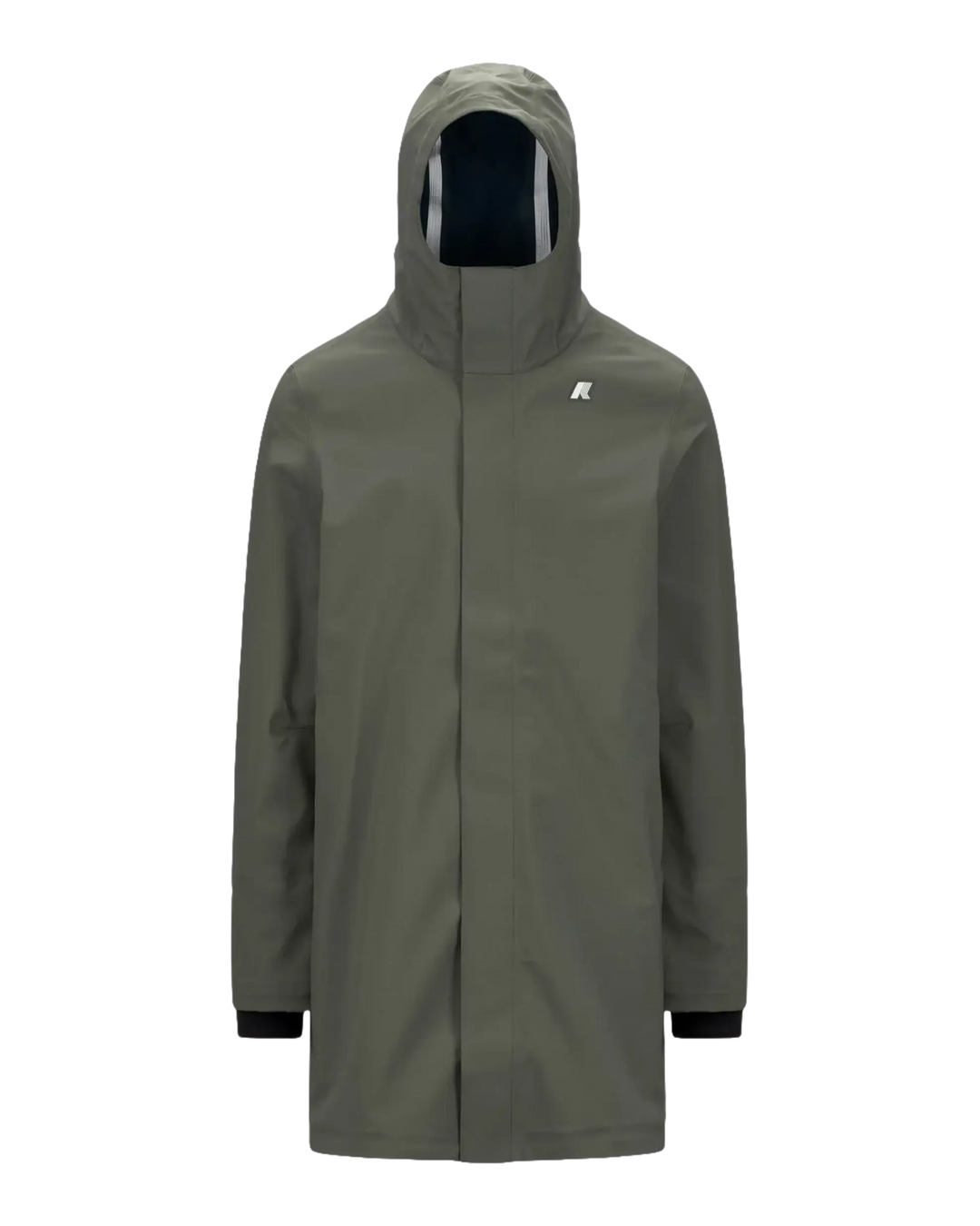 K - WAY - Parka Thomas Bonded Green blackish - Lothaire