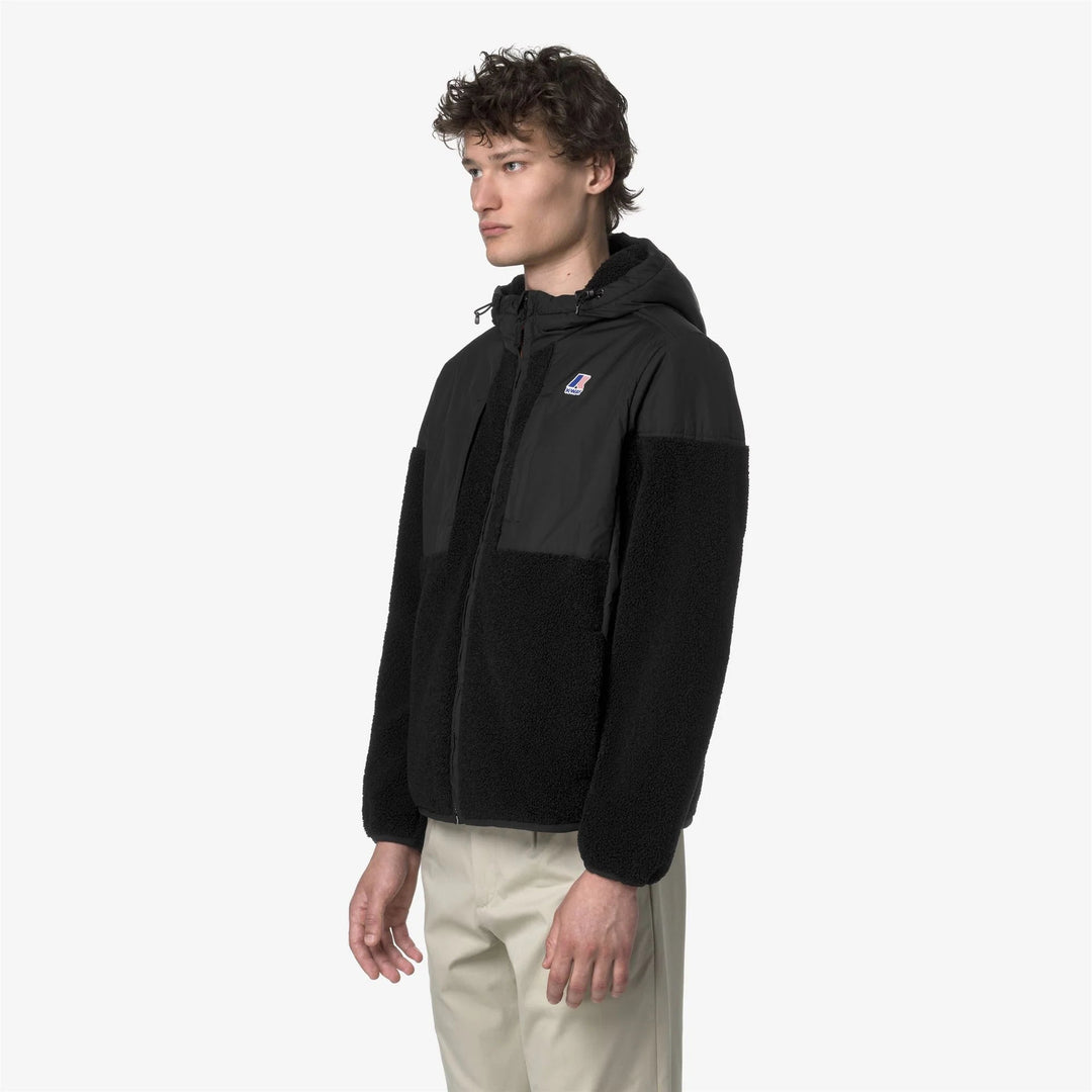 K-WAY - Sweat-shirt Samson 4.0 Orsetto Noir - Lothaire