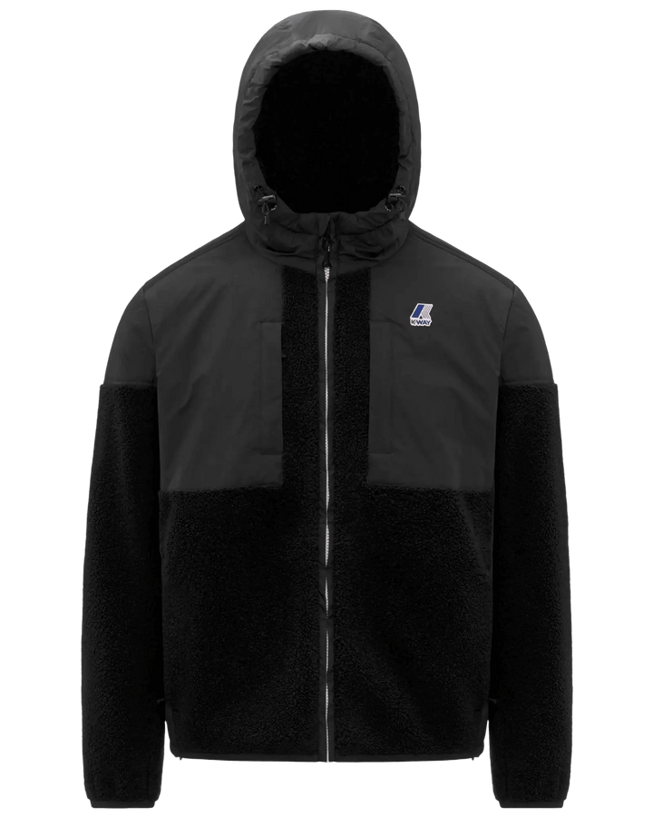 K-WAY - Sweat-shirt Samson 4.0 Orsetto Noir - Lothaire
