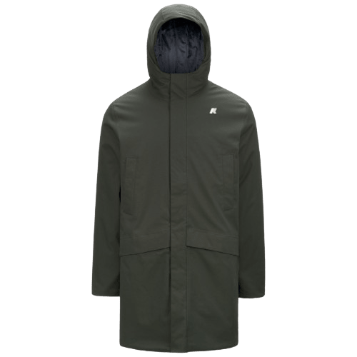 K-WAY - Veste Jarno Twill Marmotta Vert - Lothaire