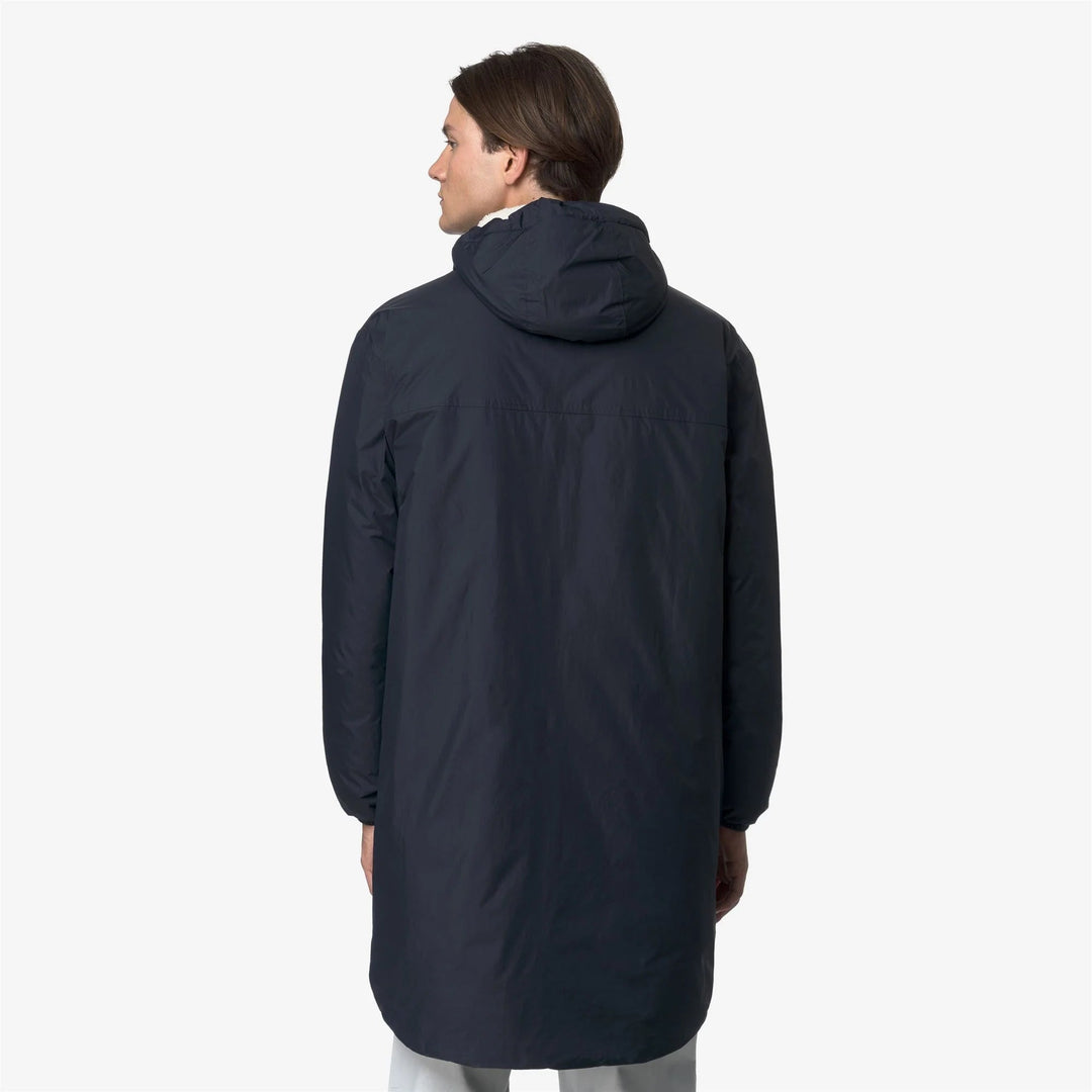 K-Way - Veste Le Vrai 4.0 Eiffel East Orsetto Bleu profond - Lothaire