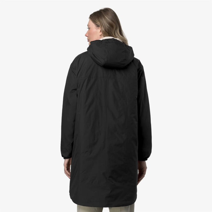 K-Way - Veste Le Vrai 4.0 Eiffel East Orsetto Noir - Lothaire