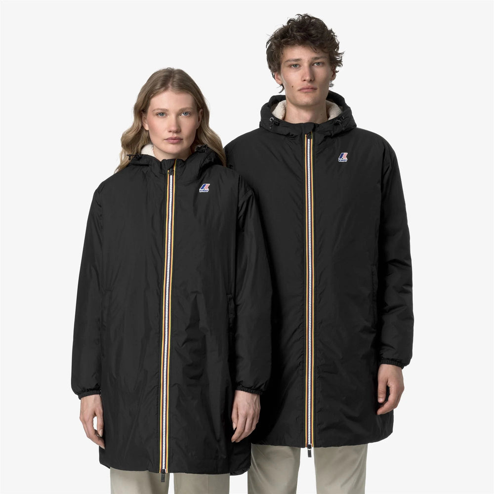 K-Way - Veste Le Vrai 4.0 Eiffel East Orsetto Noir - Lothaire