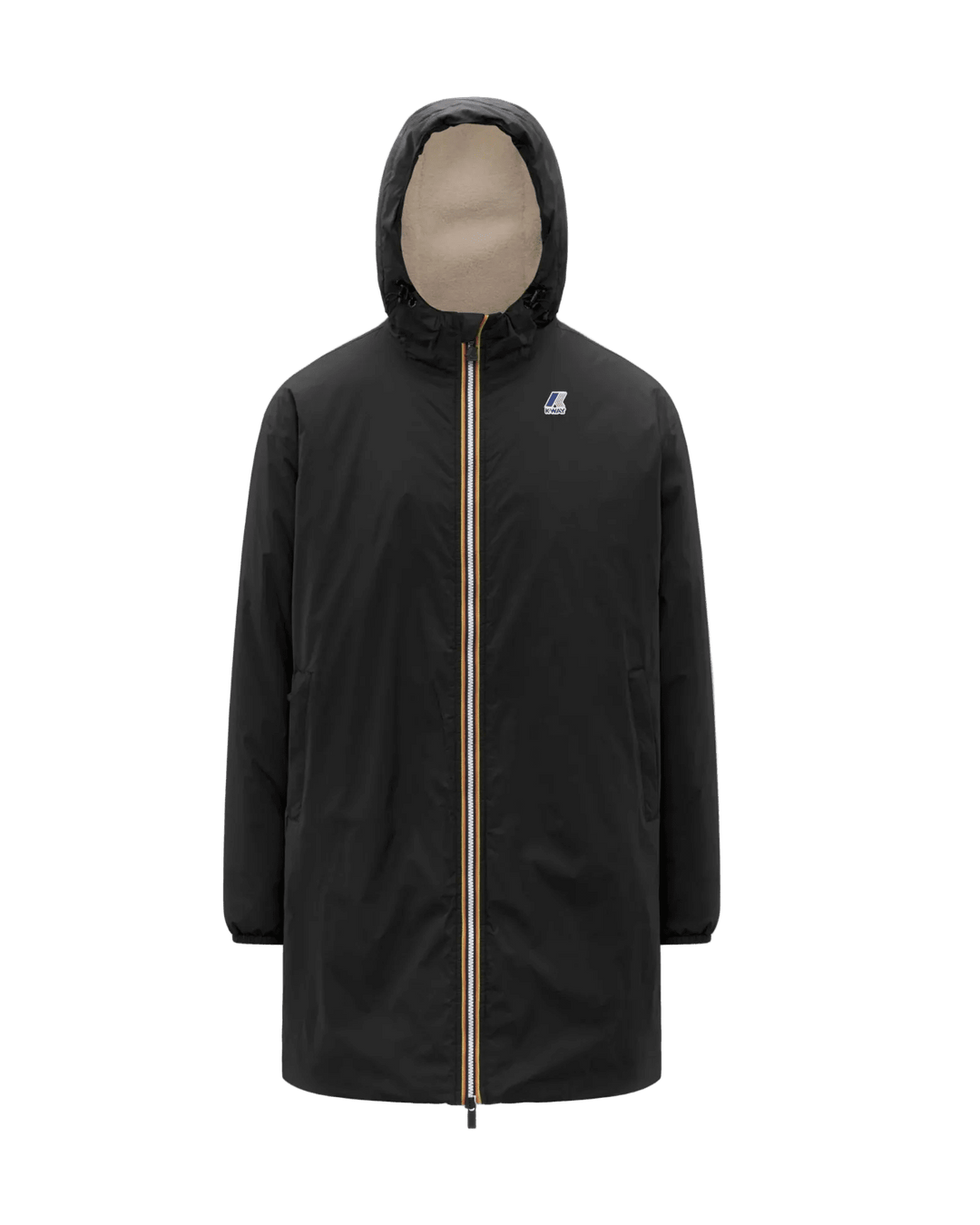 K-Way - Veste Le Vrai 4.0 Eiffel East Orsetto Noir - Lothaire