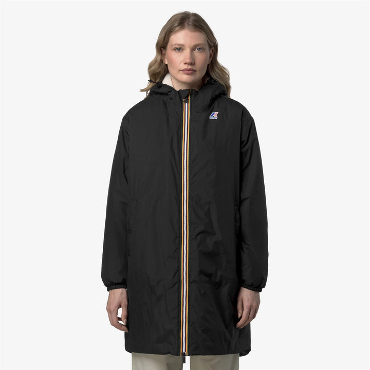 K-Way - Veste Le Vrai 4.0 Eiffel East Orsetto Noir - Lothaire