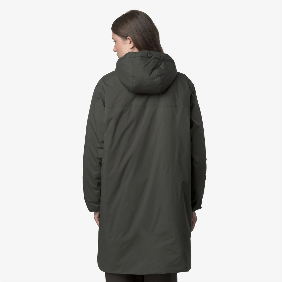 K-Way - Veste Le Vrai 4.0 Eiffel East Orsetto Vert foncé - Lothaire