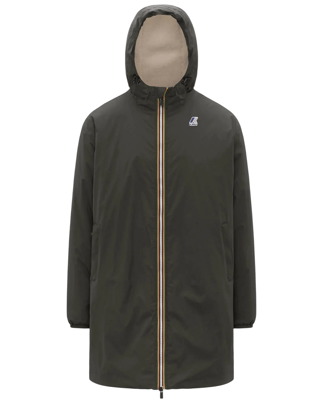 K-Way - Veste Le Vrai 4.0 Eiffel East Orsetto Vert foncé - Lothaire