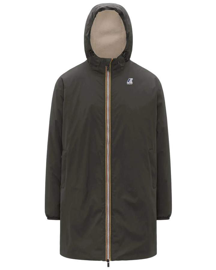 K-Way - Veste Le Vrai 4.0 Eiffel East Orsetto Vert foncé - Lothaire