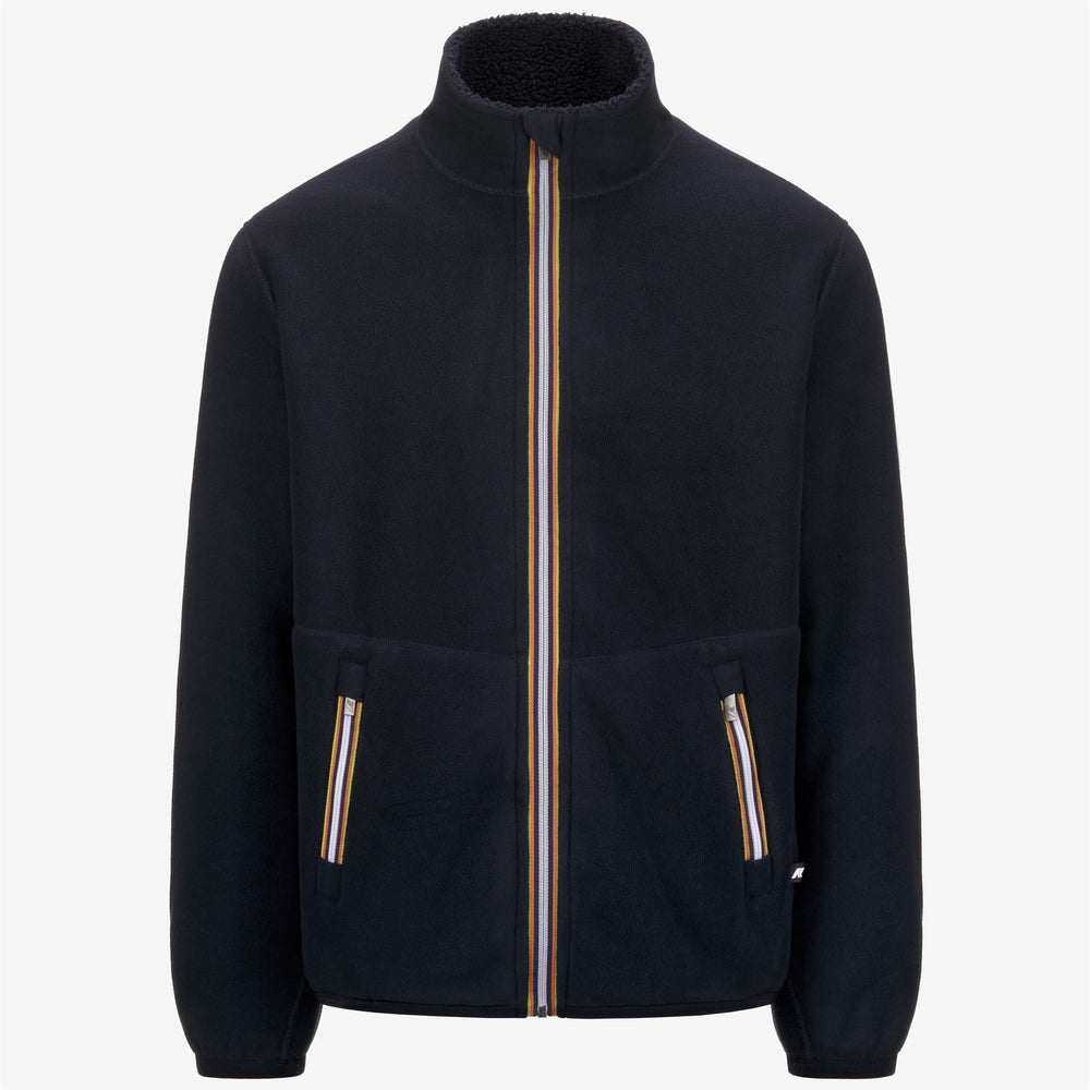 K-WAY - Veste polaire réversible Pascal Sherpa Polar Bleu - Lothaire