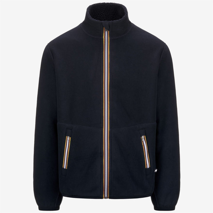 K-WAY - Veste polaire réversible Pascal Sherpa Polar Bleu - Lothaire