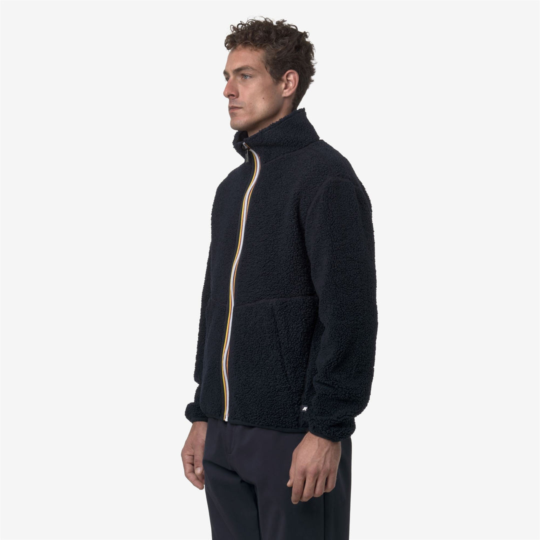 K-WAY - Veste polaire réversible Pascal Sherpa Polar Bleu - Lothaire