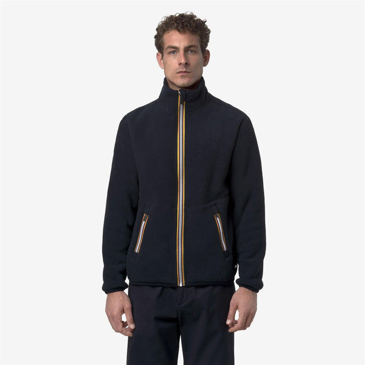 K-WAY - Veste polaire réversible Pascal Sherpa Polar Bleu - Lothaire