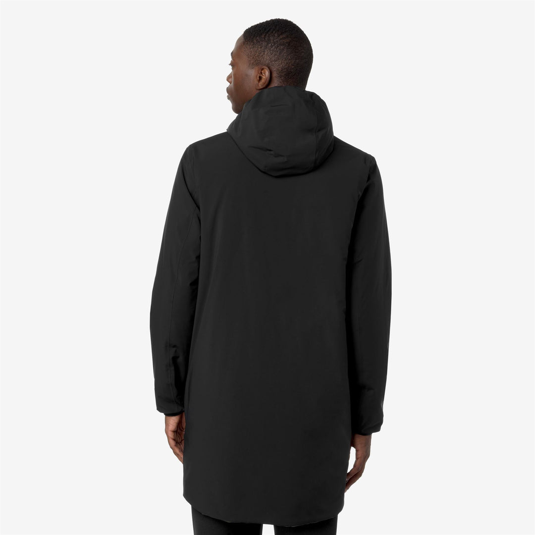 K-WAY - Veste réversible Jacob St Warm Double Noir / Vert - Lothaire